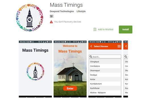 Mass Timings
